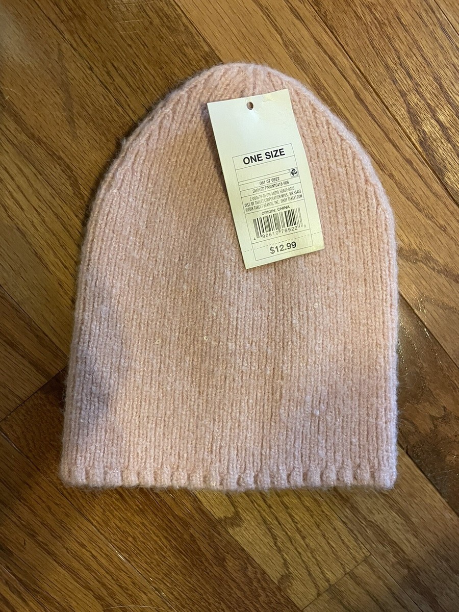 ホットシーズン Womens NWT Pink Beanie Hat | eBay
