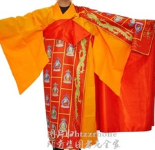 Buddhist Monk Robe Zen Meditation Coat Shaolin Master Temple Buddha Clothes