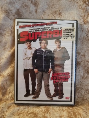 Superbad (DVD, 2007, R-Rated) Unrated Extended Edition Brand New Unopened 