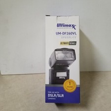 Ultimaxx UM-DF260VL SpeedLite Ultimate Series For DSLR/SLR Cameras SEALED