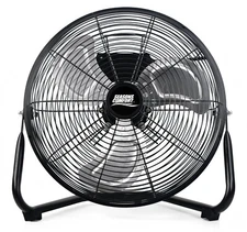 Seasons Comfort 14 Inch High-Velocity Metal Fan, 360° Tilt, 3 Speeds - FHV14