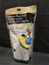 Premium Finch Sock Prefilled 13oz Ready to hang Bird Feeder Refillable Hanging