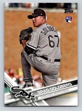 2017 Topps Update #US190 Brad Goldberg Chicago White Sox Rookie