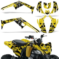 ATV Decal Graphic Kit For Can-Am DS250 Bombardier 2006-2021 ReaperV2 Y