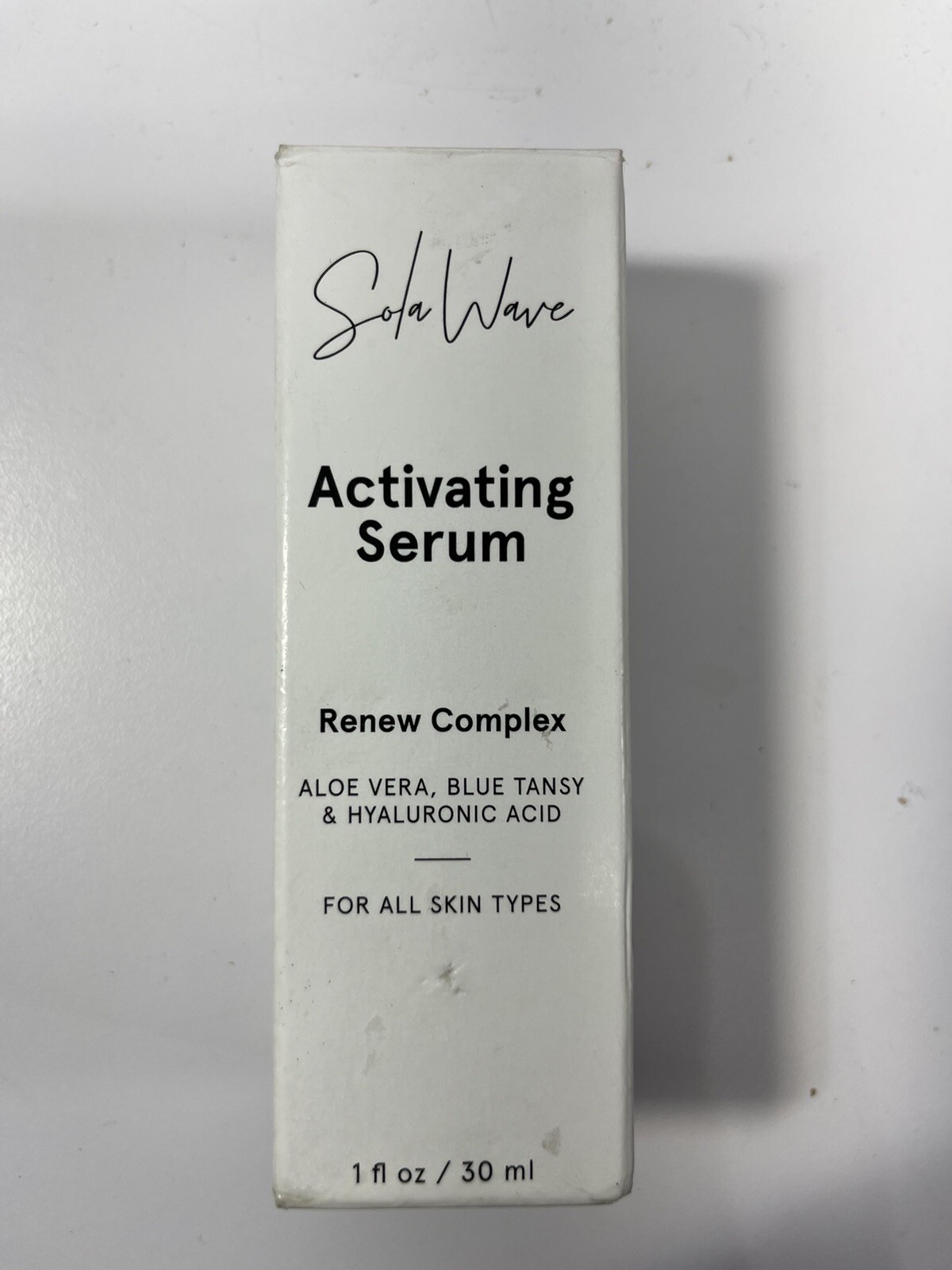 Solawave SKIN THERAPY Activating Serum Renew Complex - 1 Fl oz./30 mL. New