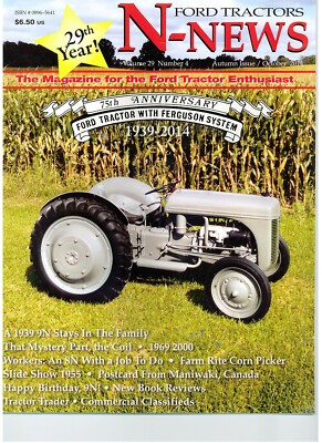 9N Ford Tractor with Ferguson System 75th Anniversary, Farm Right Corn Picker