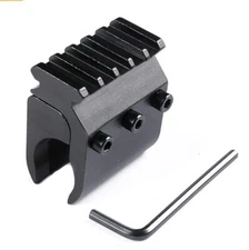 Barrel Mount 20mm Picatinny Rail Base Adapter Rifle Converter Flashlight Mounts