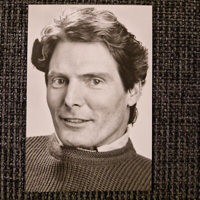 Christopher Reeve Autogrammkarte 15 x 10 cm