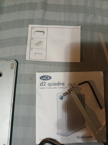 Disque dur externe LaCie d2 Quadra 710377 lire - Photo 3/13