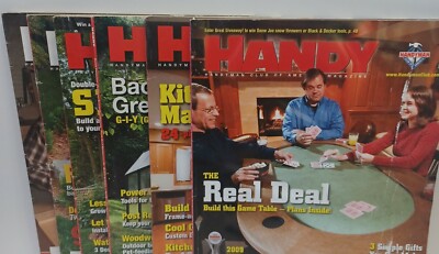 Handy Hanyman Of America Magazine 6 Issues From 2009 &  2010
