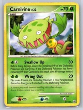 Carnivine LV.32 21/130 Rare Pokemon Diamond and Pearl Moderately played on eBay