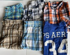 Boys 10/12 Lot Shirts Shorts Aeropostale Chaps Tommy Hilfiger Old Navy Arizona