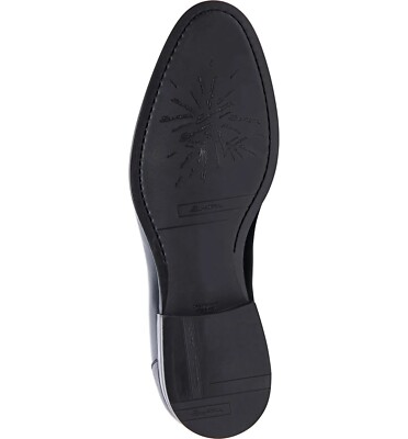 Santoni Faith Soft Leather Loafers Black Size 8 Men display picture 1