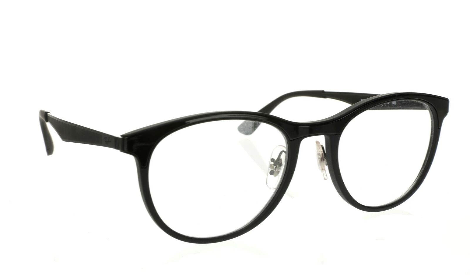 Ray-Ban 255622 Mens Oval Eyeglasses RX7116 Black/Clear