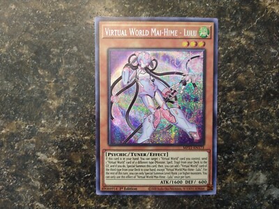 virtual world cards yugioh Virtual World DECK CORE Mai-Hime - Lulu Nyannyan Roshi Laolao Kyubi YUGIOH