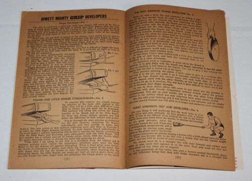 Vintage Jowett Institute of Body Building George Jowett Pamphlet 1940s CT3 - Picture 4 of 4