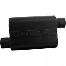 Flowmaster Super 44 Series Muffler Offset Single 3 Inlet Outlet 2 Chambered