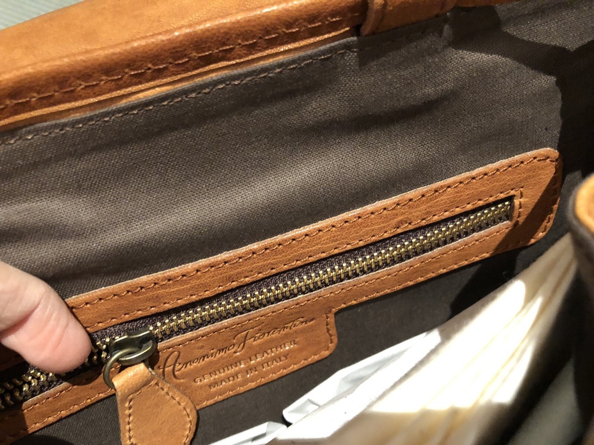 New Vera Pelle Anonimo Fiorentino Genuine Leather Large 