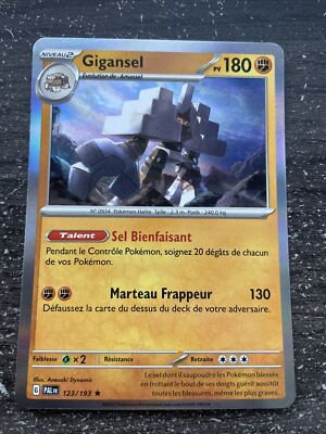 GIGANSEL HOLO - POKÉMON 123/193 EV2 PAL ECARLATE ET VIOLET NEUF FR