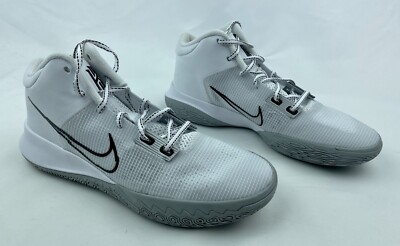 Nike Kyrie Flytrap IV White Basketball Shoes CT1972-100 Men's Sz NEW