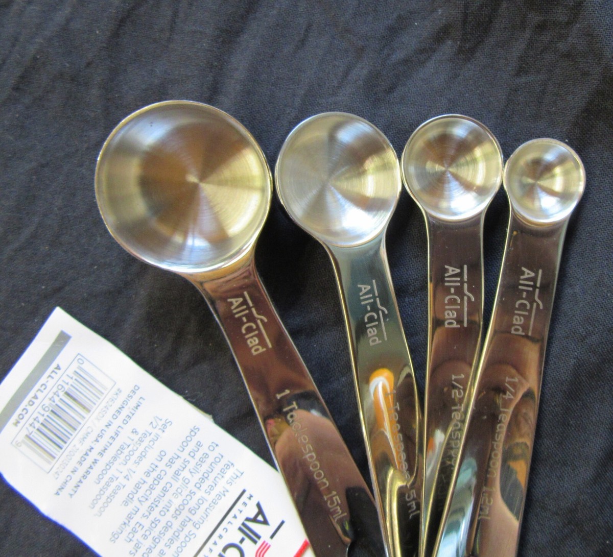 ⭐︎ 1 Pc 25ml Stainless Steel Measuring Spoon Coffee Scoop Table