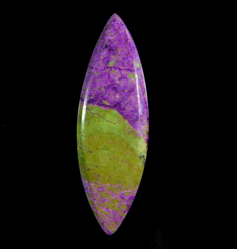 15.KT Natürlicher Atlantis Stichtit Marquise Cabochon Gemsotne 42x14x4mm CF=12 - Bild 2 von 7