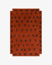 Nordic Knots Big Buds Red Rug Giancarlo Valle...