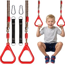 Klettern Ringe Schaukel Kinder Outdoor Spielzeug Trapeze Trampolin
