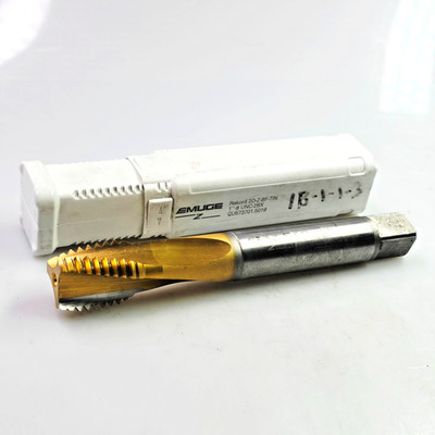 Emuge 1''-8 UNC-2BX Machine Tap CU573701.5018 Rekord 2D-Z-BF-TIN 1-8