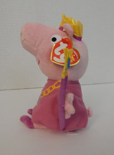Ty * Beanie Babies ~ 'Peppa Princess' Peppa Pig * 2019 * w/Hang Tag