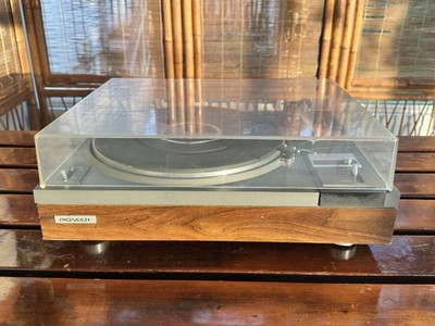 Pioneer PL-115d Belt Drive Auto Return Turntable WORKING read