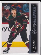 2021-22 Upper Deck Young Guns Dysin Mayo Rookie Arizona Coyotes #479