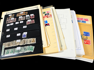GERMANY accumulation of 2000 Stamps hinged/mounted on pages stock pages