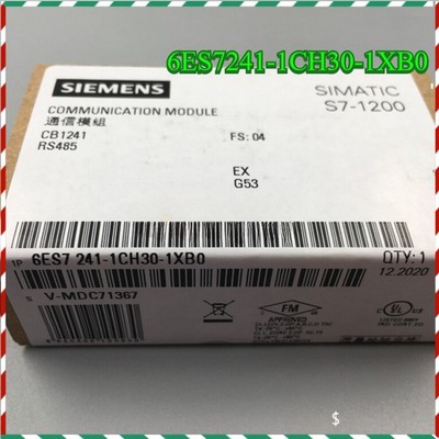 1PCS Siemens 6ES7241-1CH30-1XB0 Unopened Brand New Module 6ES7 241-1CH30-1XB0