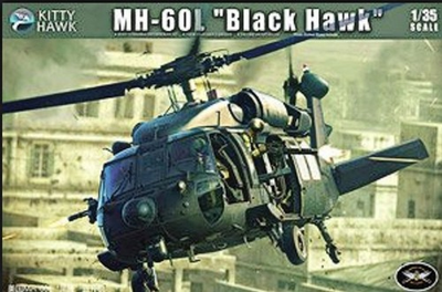 #ad Kitty Hawk 1 35 MH 60L Blackhawk KH50005 Assemble Precision Model Kit No figure $97.86