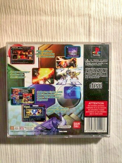 Digimon Digital Card Battle Sony Playstation PSX PS1 PAL English Exclusive - Image 3 of 3