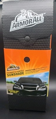 Armor All Standard Sunshade for Cars, Trucks and SUV's, Size 55'' x 27.5''