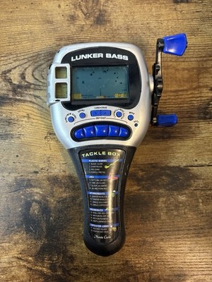 Lunker Bass Fishin' Handheld Electronic Fishing Game 1997 Radica