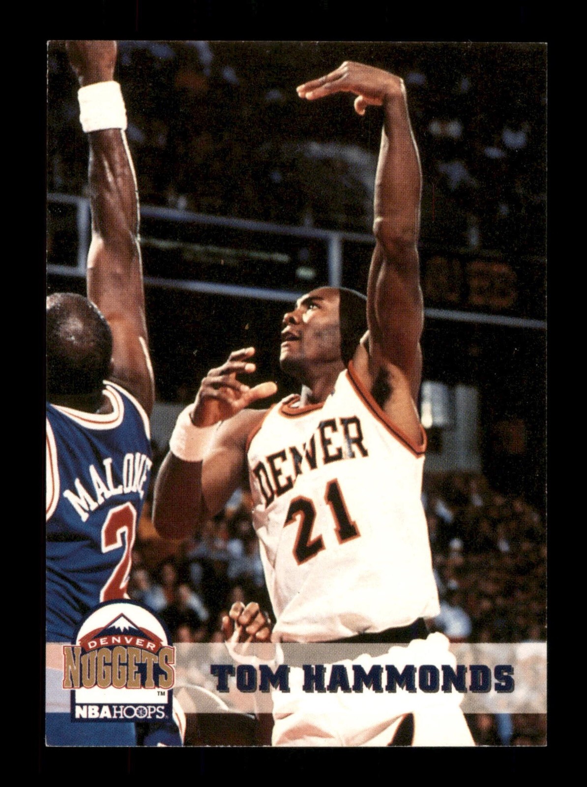 326 Tom Hammonds 21 Nuggets 1994 Skybox Basketball Sports Trading Card
