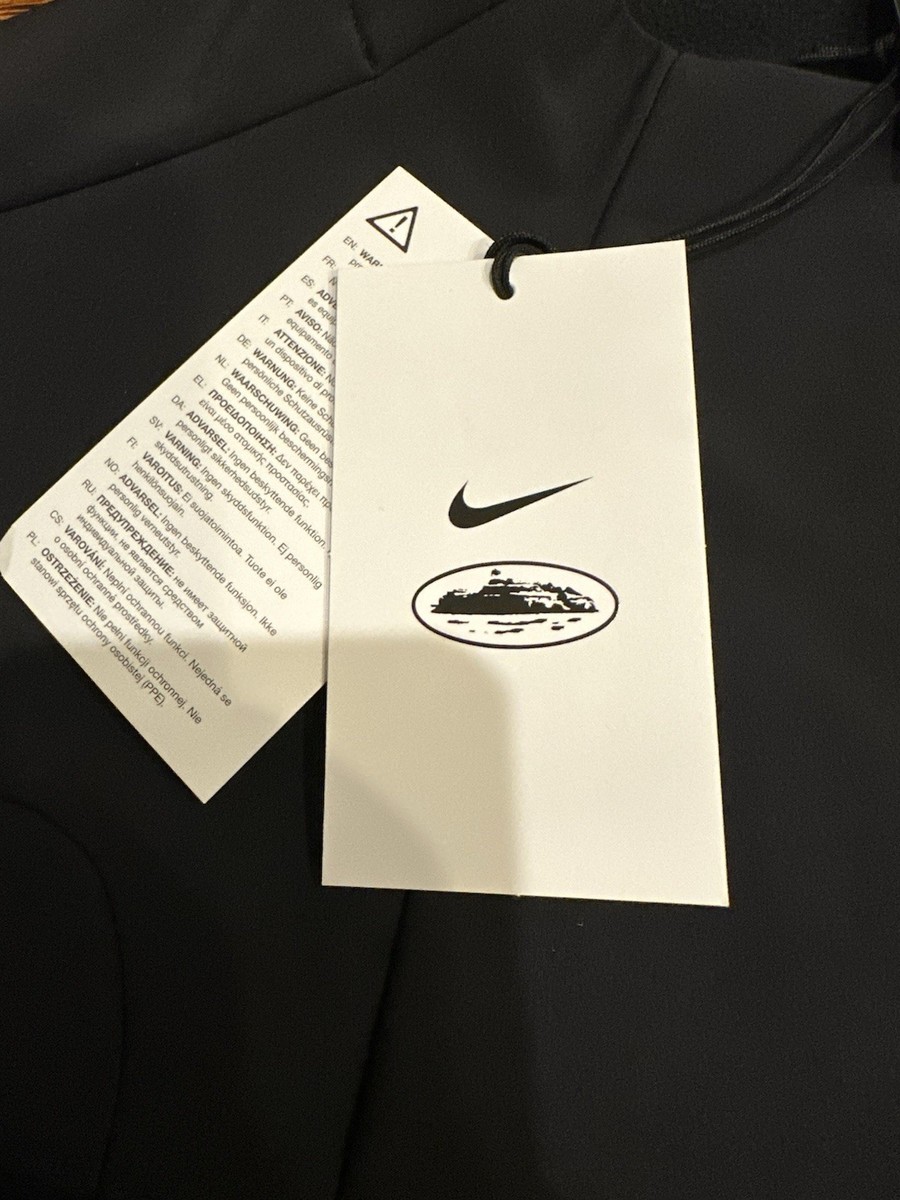 Nike Corteiz NRG Midlayer Mens Size Large Black Onyx CRTZRTW