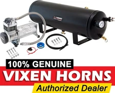 3 GAL AIR TANK/200 PSI COMPRESSOR ONBOARD SYSTEM KIT FOR TRAIN HORN 12V VXO8330