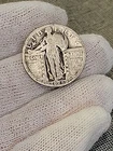Full Date 1925 Standing Liberty Silver Quarter.  Lot 004