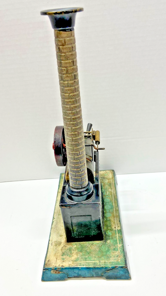 Vintage Bing Overtype Steam Engine 10/129/1 &original box and note | eBay