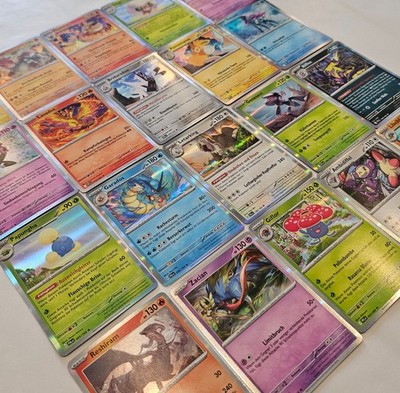 20 Pokémon Karten nach Wahl | Auswahlangebot | Deutsch | Holo | Pokemon | TCG