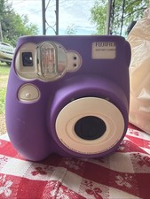 Fujifilm Instax Mini 7S Compact Instant Film Camera White Lens 60 mm Tested