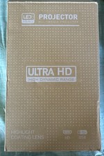 4K Mini Projector 10000 Lumen LED 1080P WiFi Bluetooth UHD Portable Home Theater