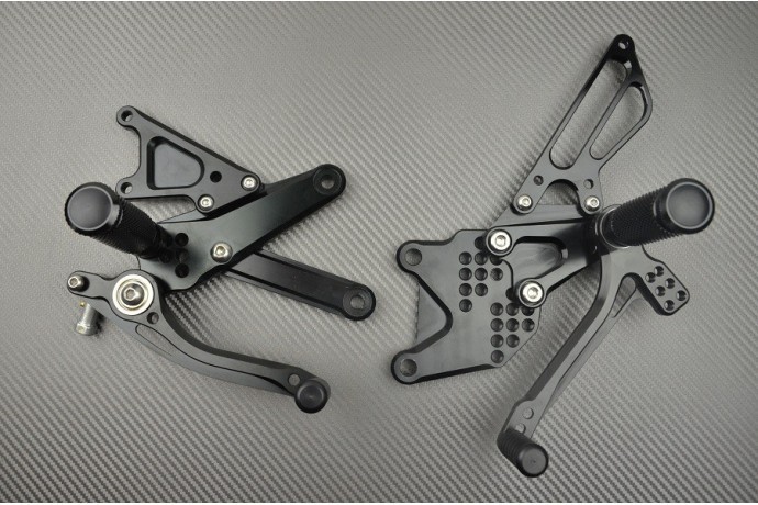 Commandes reculées réglables pour GSXR 1000 2007-2008 avec grip maximal