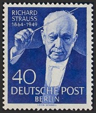 Germany-Berlin. ** MNH Yvert 109. 1954. 40 P Blue. MAGNIFICENT. Yvert 2013: 16 E