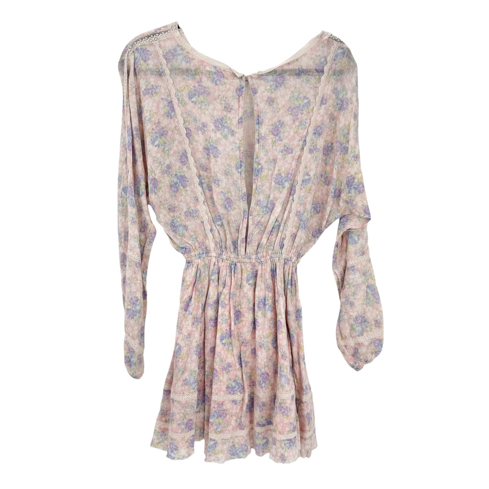 LoveShackFancy Sonora Ruffle Pullover Mini Dress … - image 5