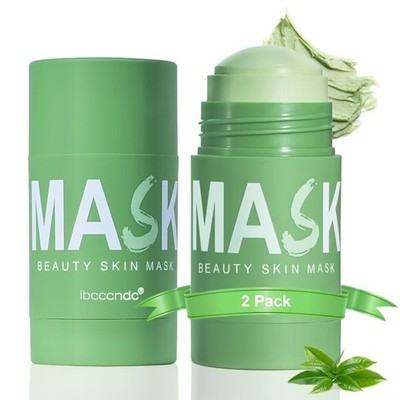 Green Tea Deep Cleanse Mask for Face,Blackhead Remover Face Mask,Poreless... 